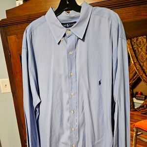 Ralph Lauren Classic Fit size 2XLT light Blue Preowned